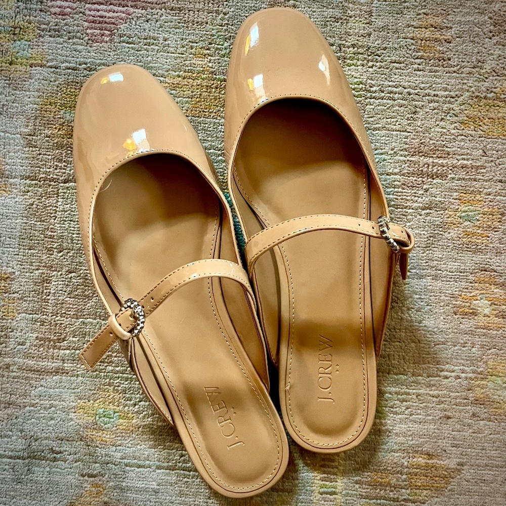 Gorgeous, New J. Crew Mary Jane Mules